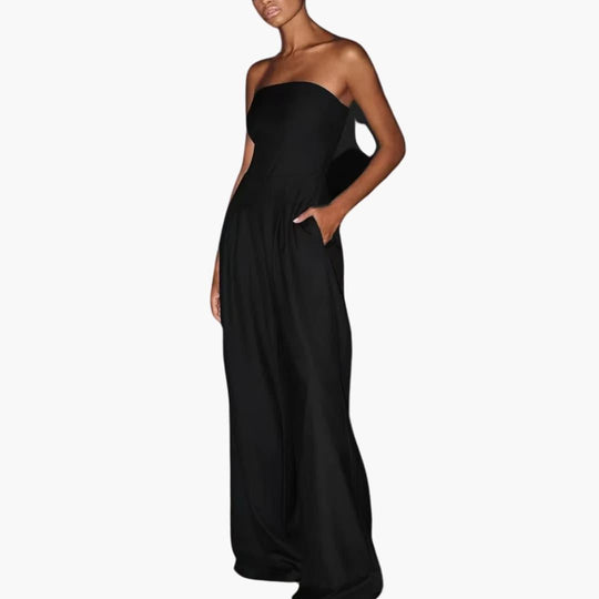 Chic Cotton Jumpsuit – Women's Versatile All-Day Style
