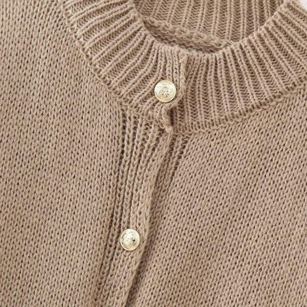 Oversized Knit Cardigan for Women – Soft & Cozy Layering Piece