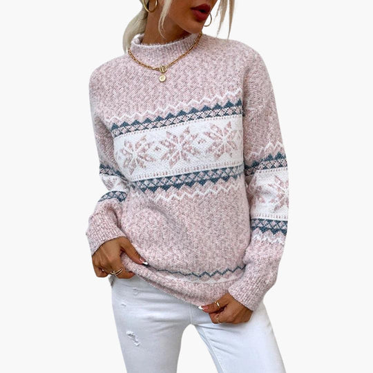 Cozy Vintage Knit Sweater for Women - Warm & Stylish