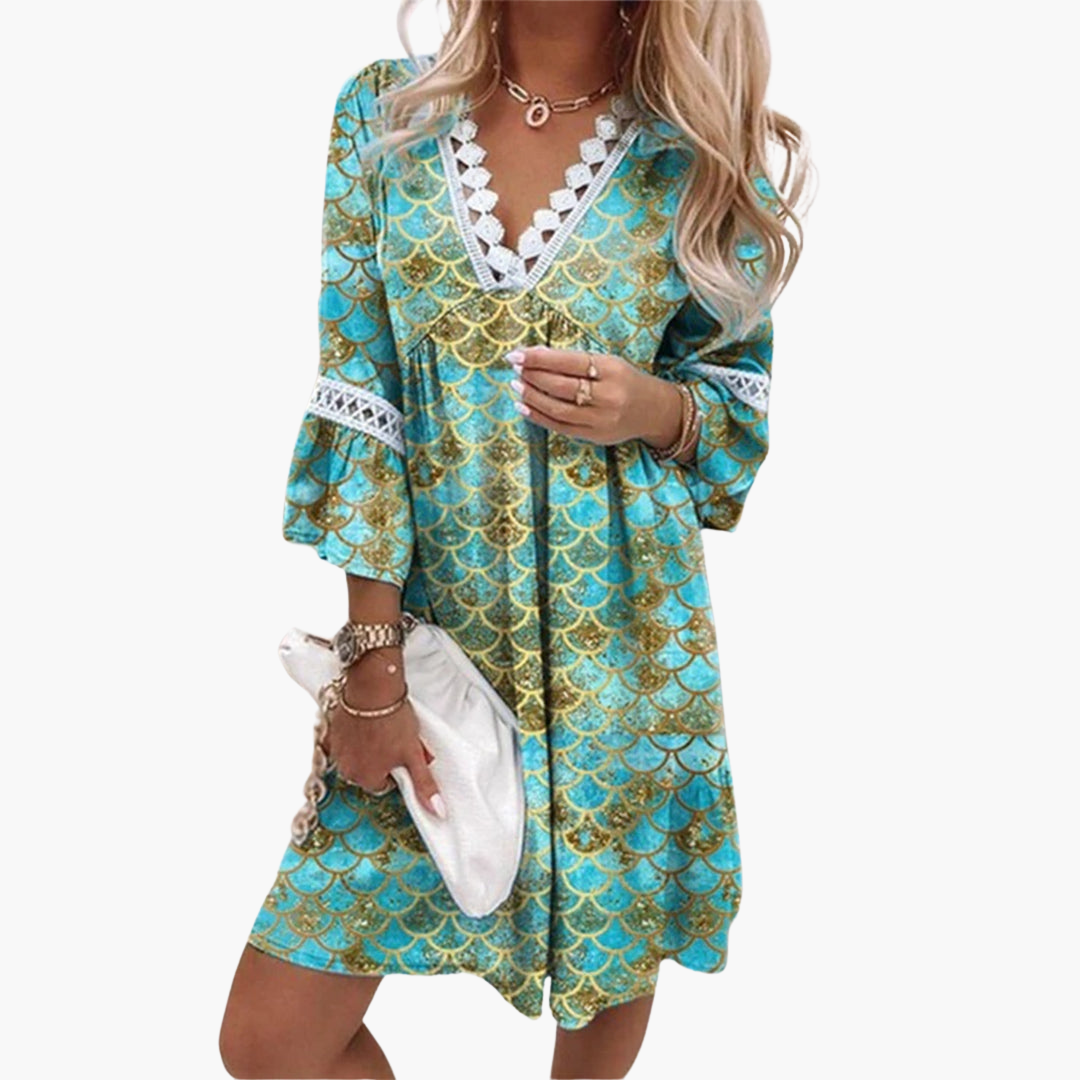 Boho Mini Dress - For Women’s Light & Breezy Summer Days