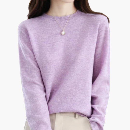 Stylish Wool Jumper – Women's Chunky Knit Sweater