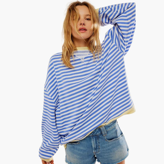 Cosy Knit Jumper - Relaxed Fit Winter Pullover for Women