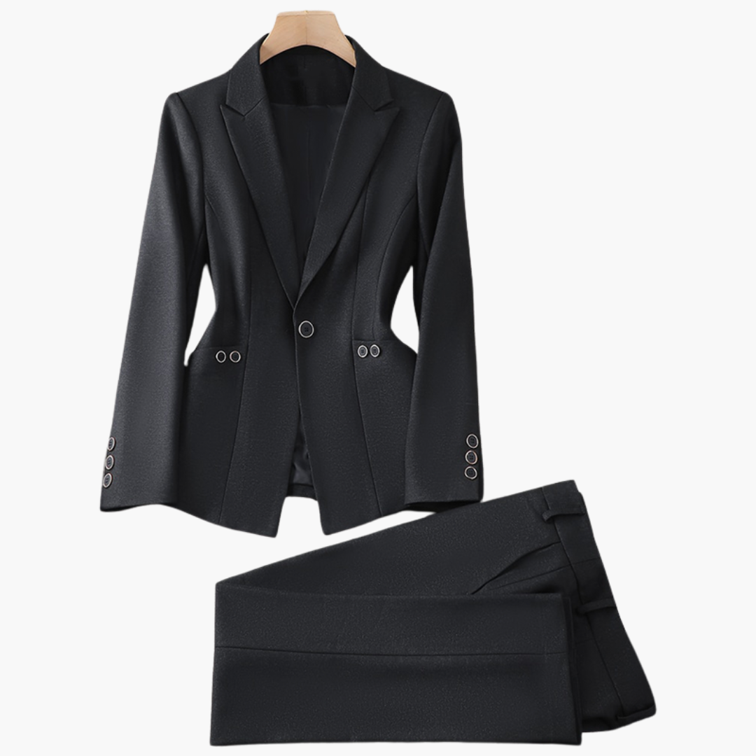 Tailored Blazer & Trousers Set for Women - Sophisticated Look