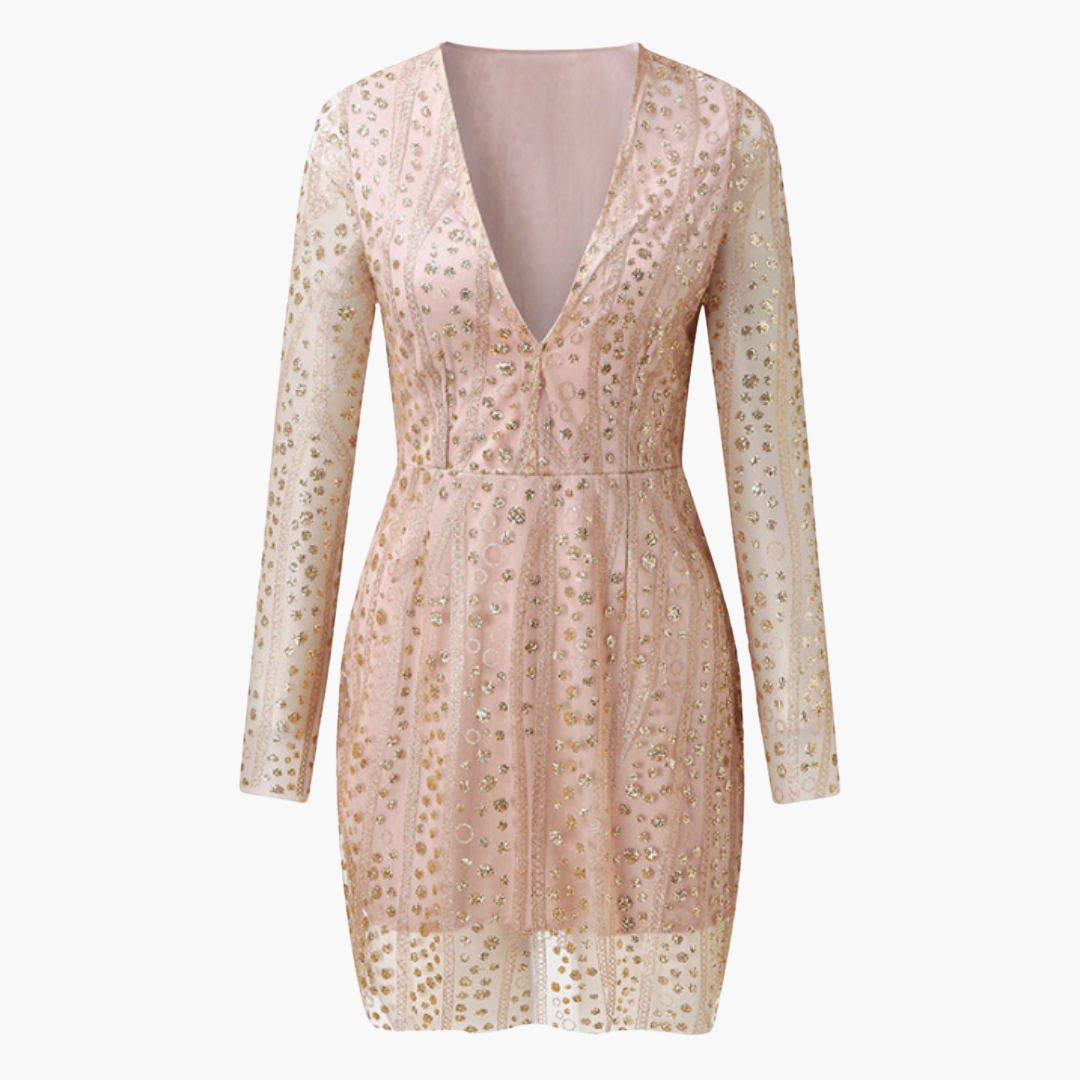Sequin Mini Dress - Elegant Style for Women Wedding Guests