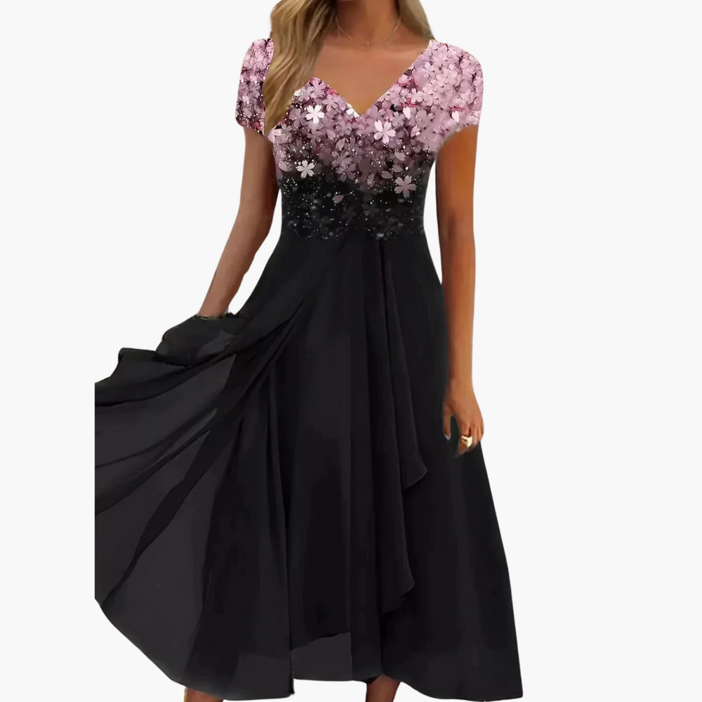 Elegant Midi Dress - Perfect for Women’s Wedding Guest Look