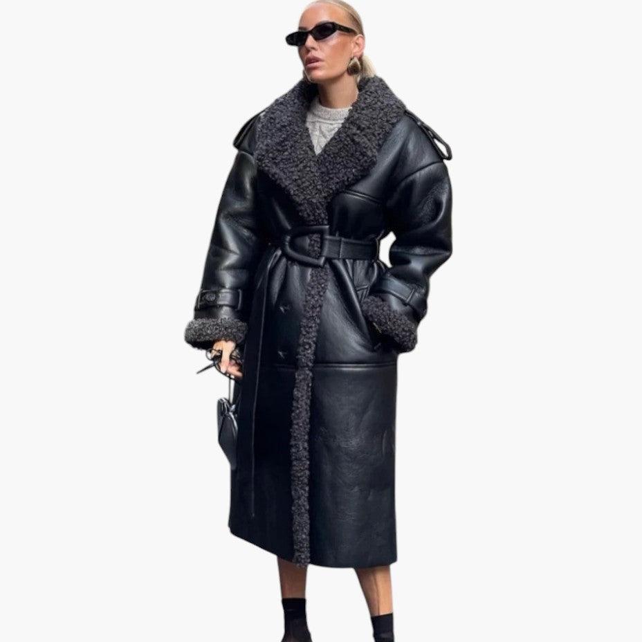 Hooded Trench Coat – Women's Belted Waterproof Outerwear