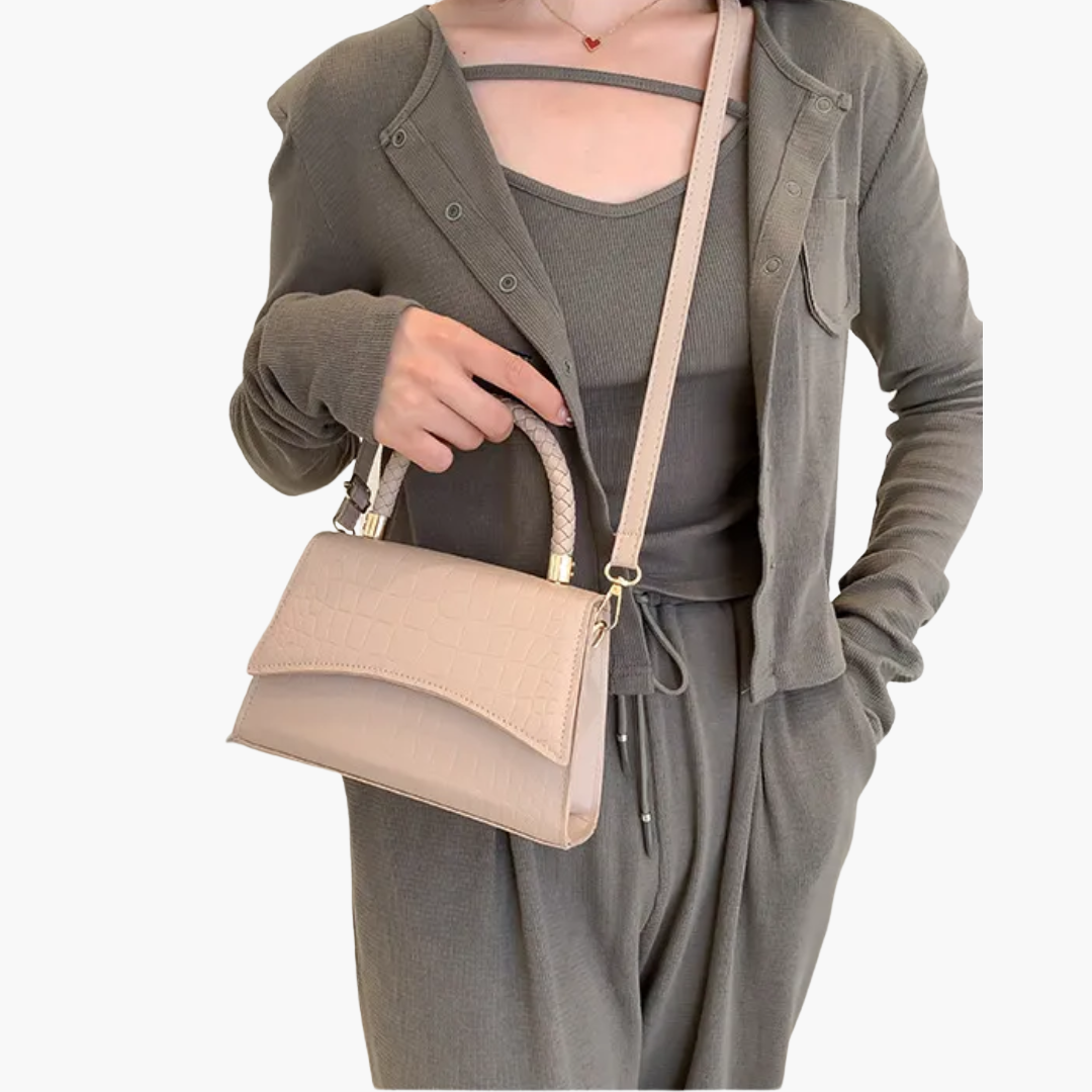 Top Handle Satchel - Women's Classic Shoulder Handbag