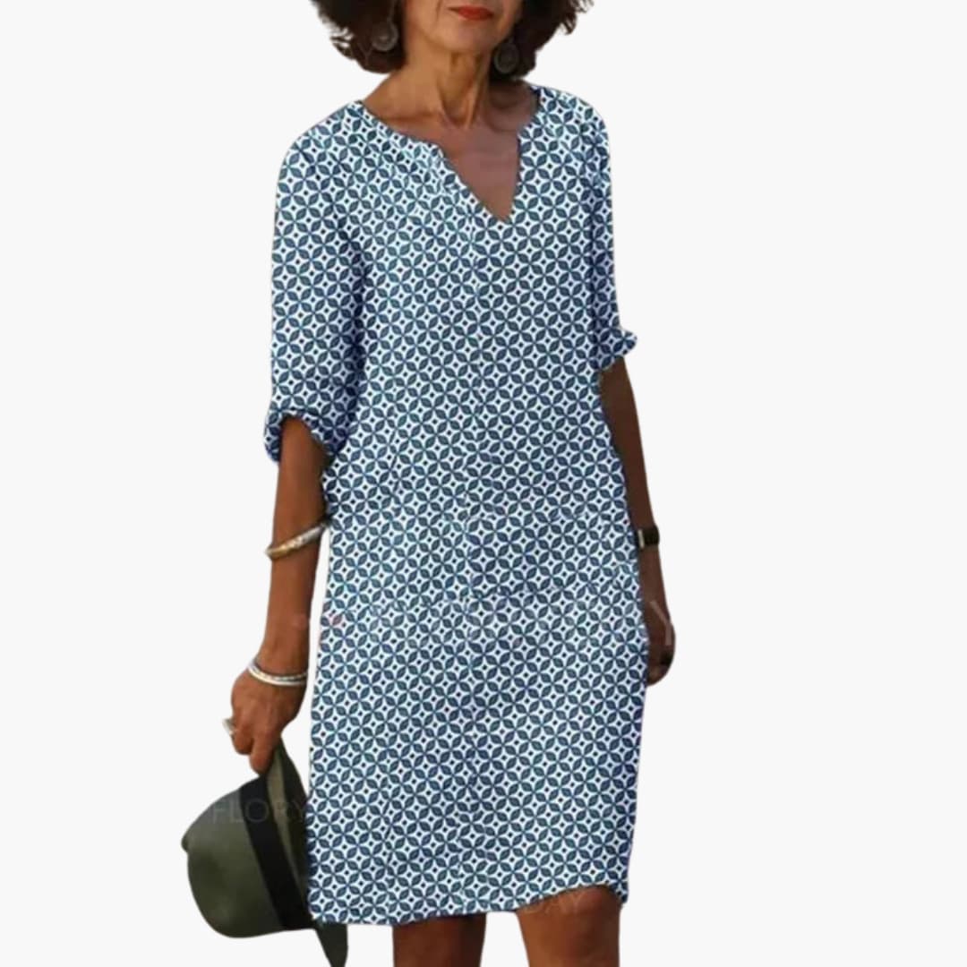 Relaxed Fit Summer Dress - Women's Casual Holiday Style