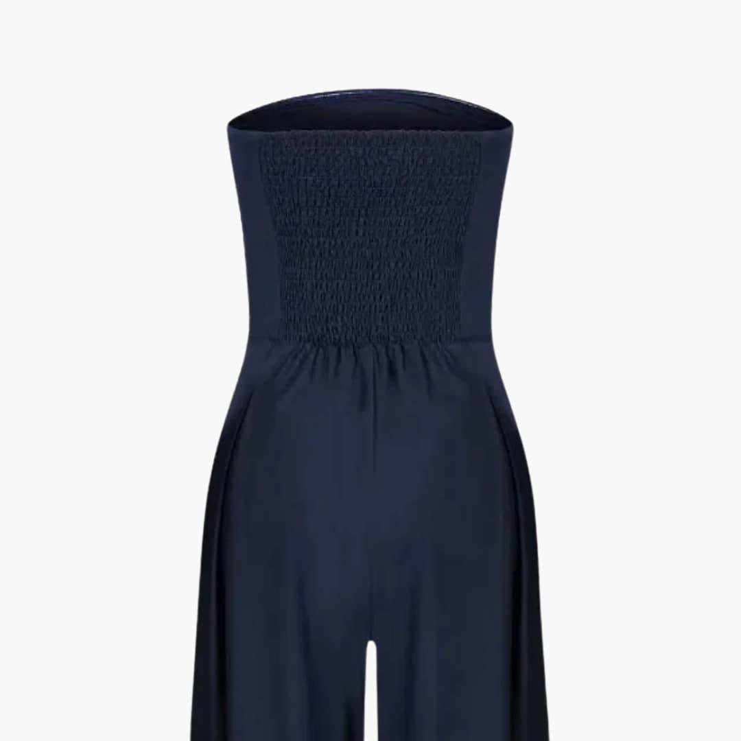 Chic Cotton Jumpsuit – Women's Versatile All-Day Style