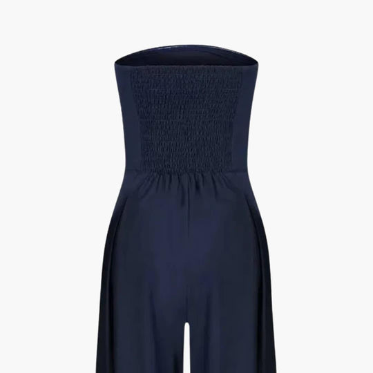 Chic Cotton Jumpsuit – Women's Versatile All-Day Style