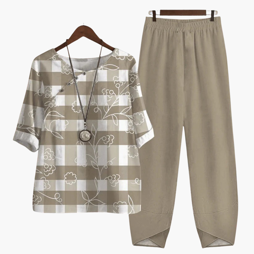 Elegant Summer Co-ord Set - for Women with Chic Design