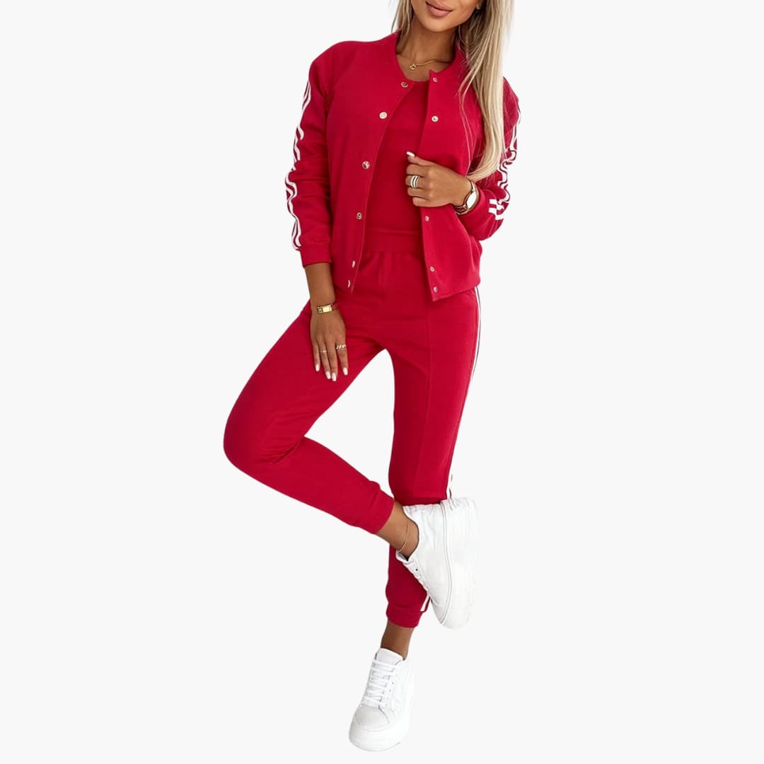 Women’s 3 piece all season set with joggers and jacket