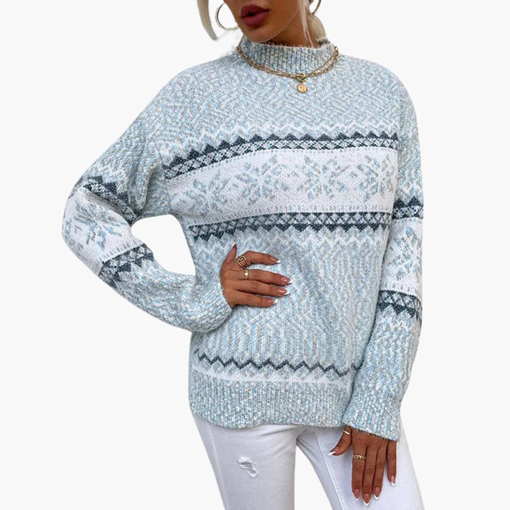 Cozy Vintage Knit Sweater for Women - Warm & Stylish