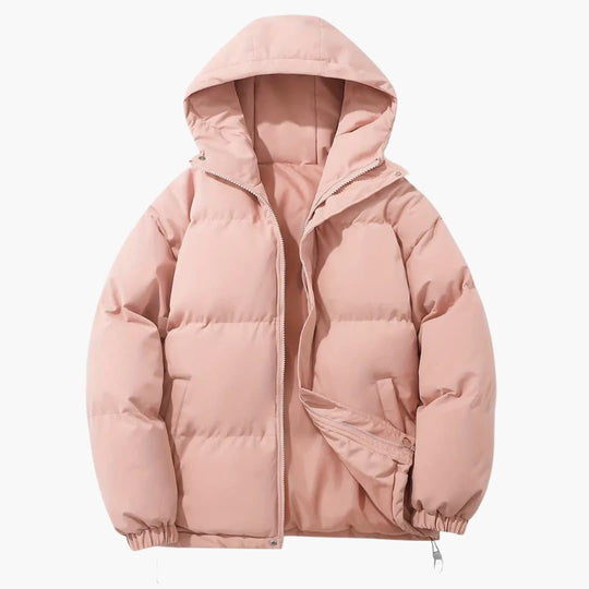 Warm Hooded Winter Jacket – Women's Quilted Puffer Coat