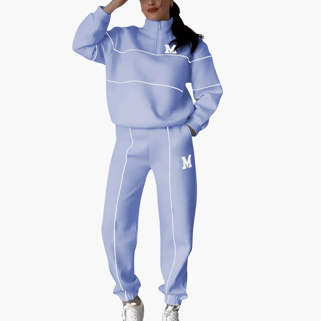 Long Sleeve Lounge Set for Women – Cozy & Stylish Comfort
