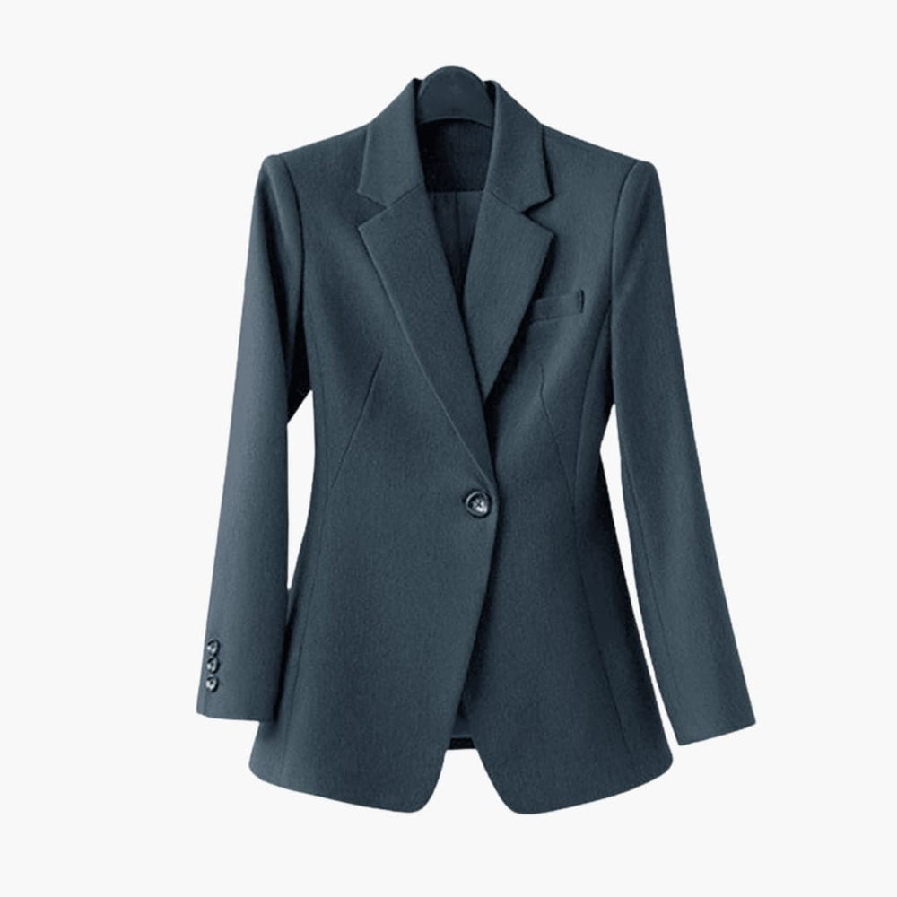 Women’s blazer and trousers set with stretch fabric all-season