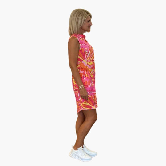 Sleeveless Summer Midi Dress - Flowy Casual Fit for Women
