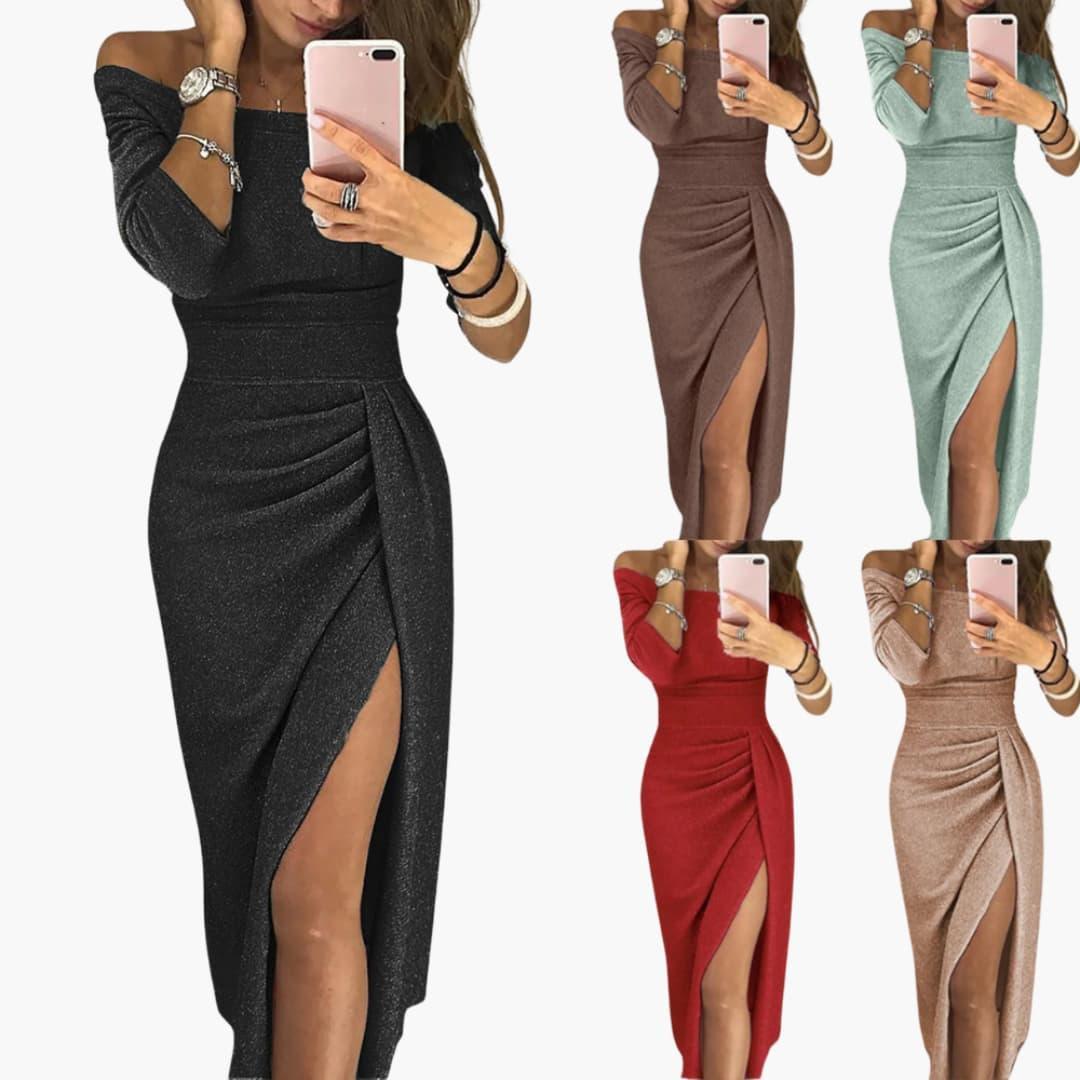 Elegant Luxury Evening Dress - Designer Gown for Women