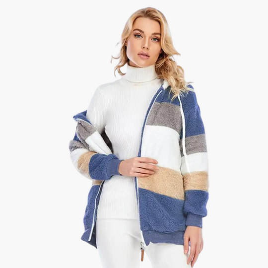 Oversized Hoodie Coat for Women - Cozy Winter Street Style