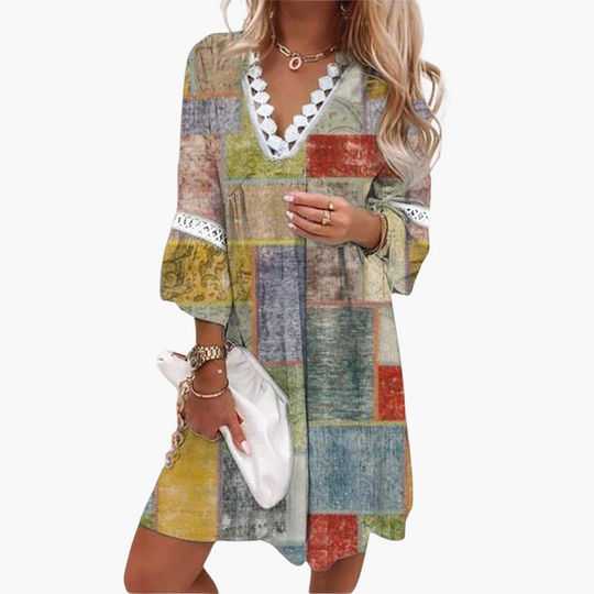 Boho Mini Dress - For Women’s Light & Breezy Summer Days