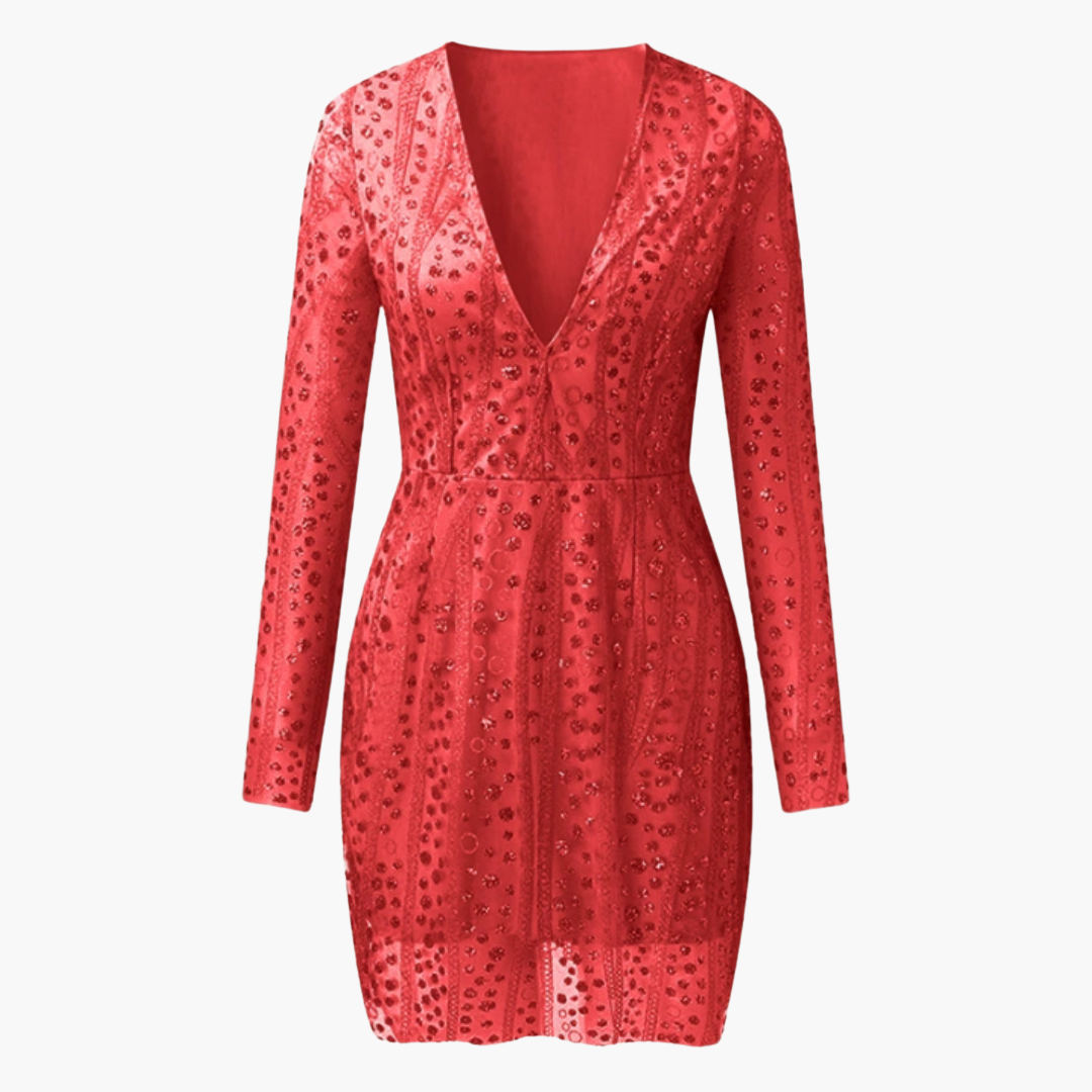 Sequin Mini Dress - Elegant Style for Women Wedding Guests