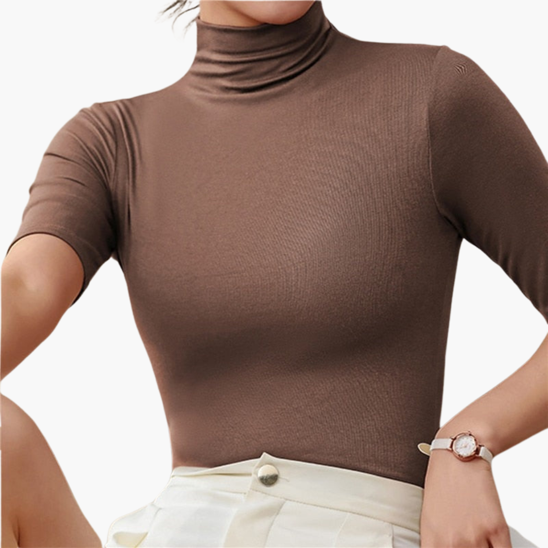 Chunky Cable Knit Turtleneck - Women's Oversized Jumper