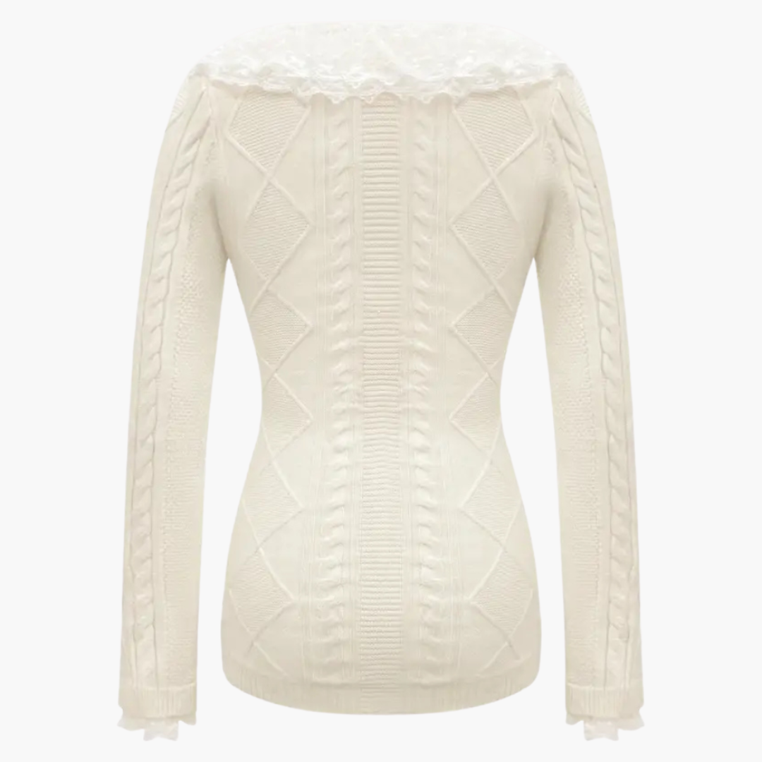 Knitted button-up dress - comfortable style for women to wear