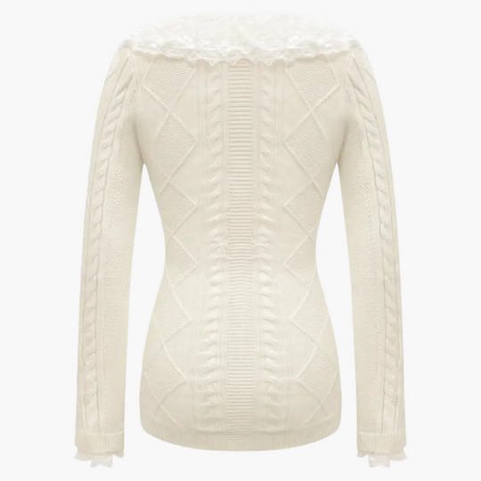 Knitted button-up dress - comfortable style for women to wear