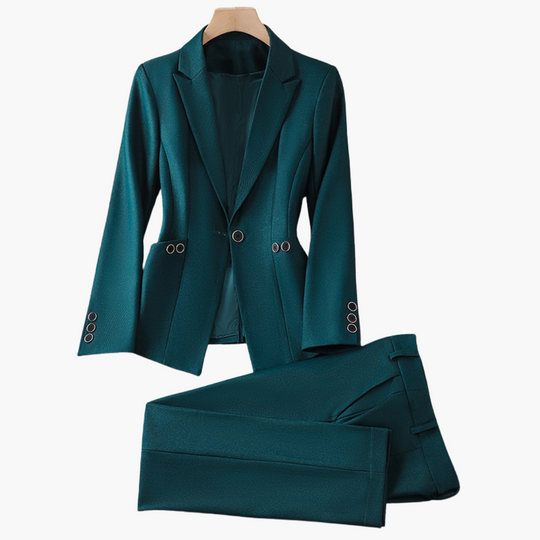 Tailored Blazer & Trousers Set for Women - Sophisticated Look