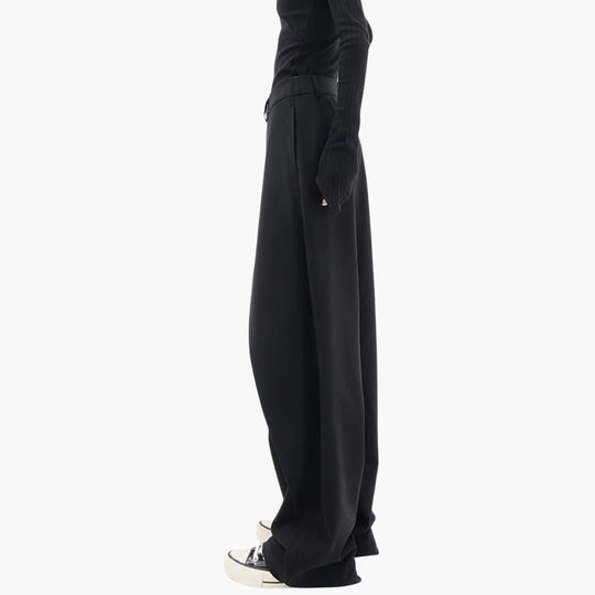 Ladies slim fit trousers for women - structured waist style