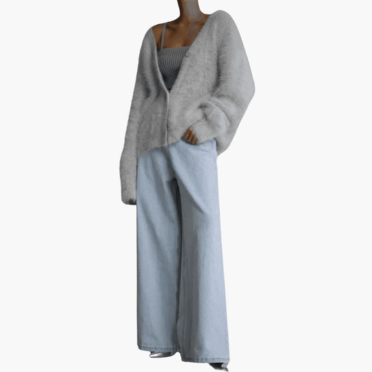Oversized Knit Cardigan for Women – Cozy & Stylish Layering