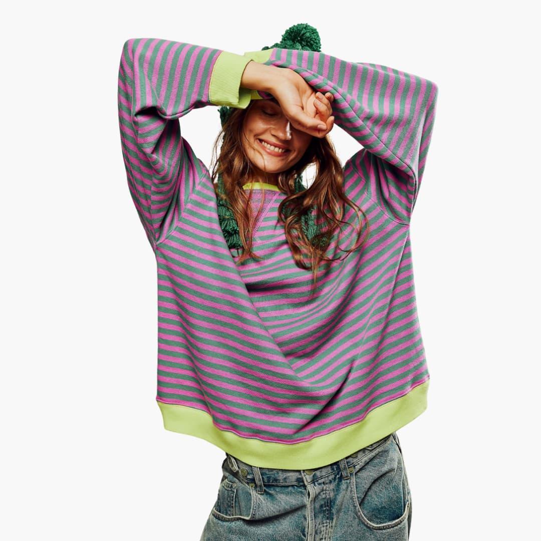 Cosy Knit Jumper - Relaxed Fit Winter Pullover for Women