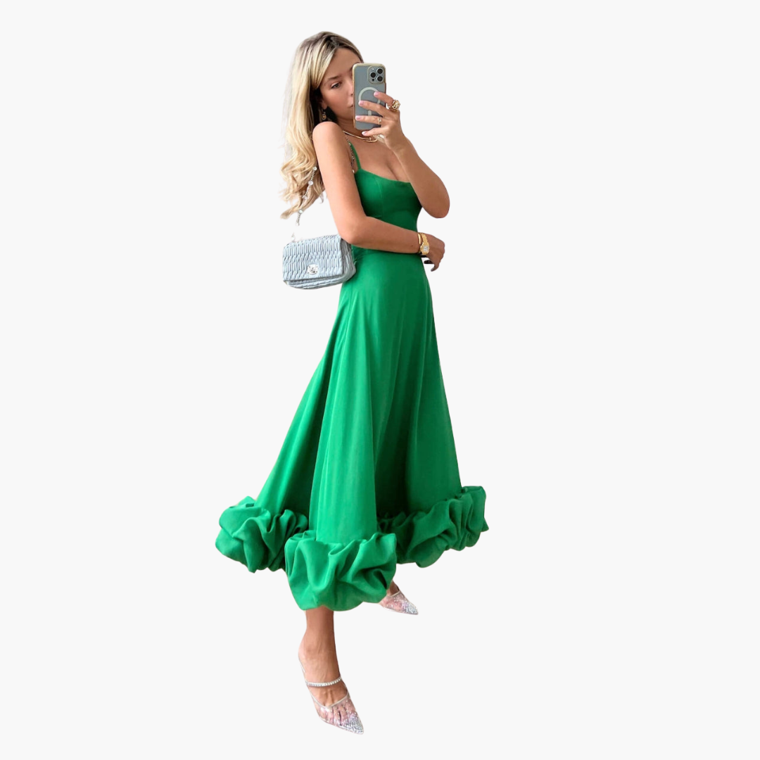 Elegant Flowing Dress for Women - Perfect for Evening Events