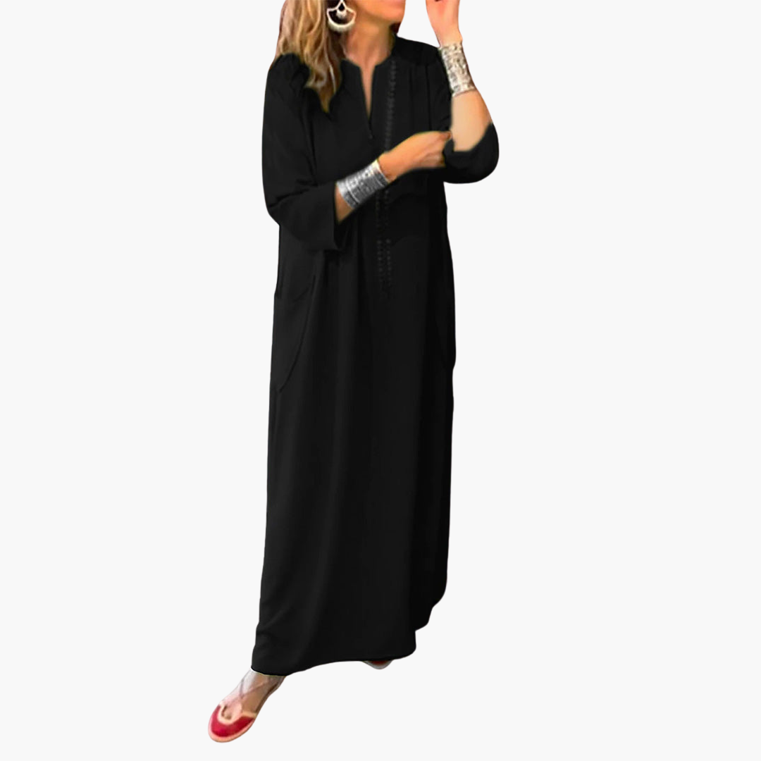 Casual Maxi Summer Dress - Women's Lightweight Holiday Wear