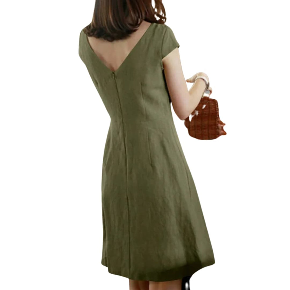 Elegant Summer Dress - Lightweight Feminine Style for Women