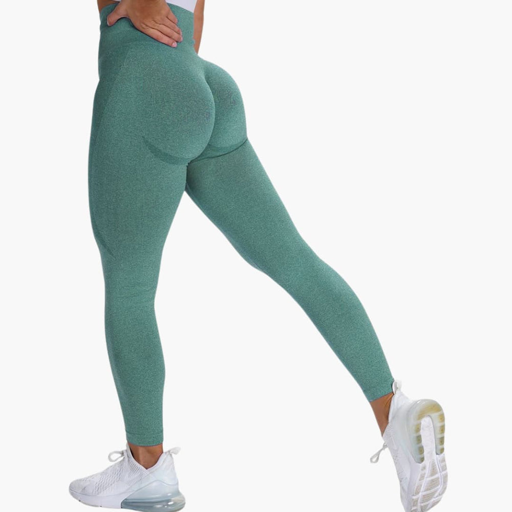 Women’s high-waisted full-length leggings for all-season wear