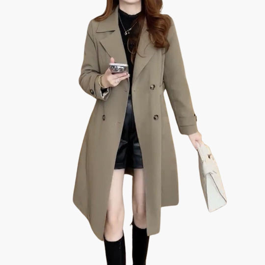 Classic Trench Coat – Women's Timeless Style & Comfort