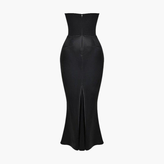 Elegant V-Neck Maxi Dress - Sleeveless Formal for Women