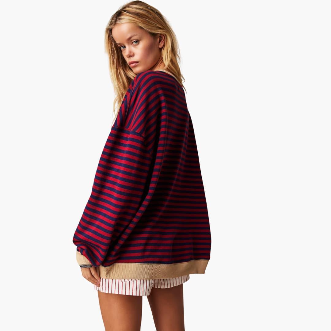Cosy Knit Jumper - Relaxed Fit Winter Pullover for Women
