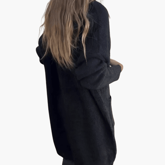 Layering Knit Cardigan – Women's Comfortable Longline Sweater