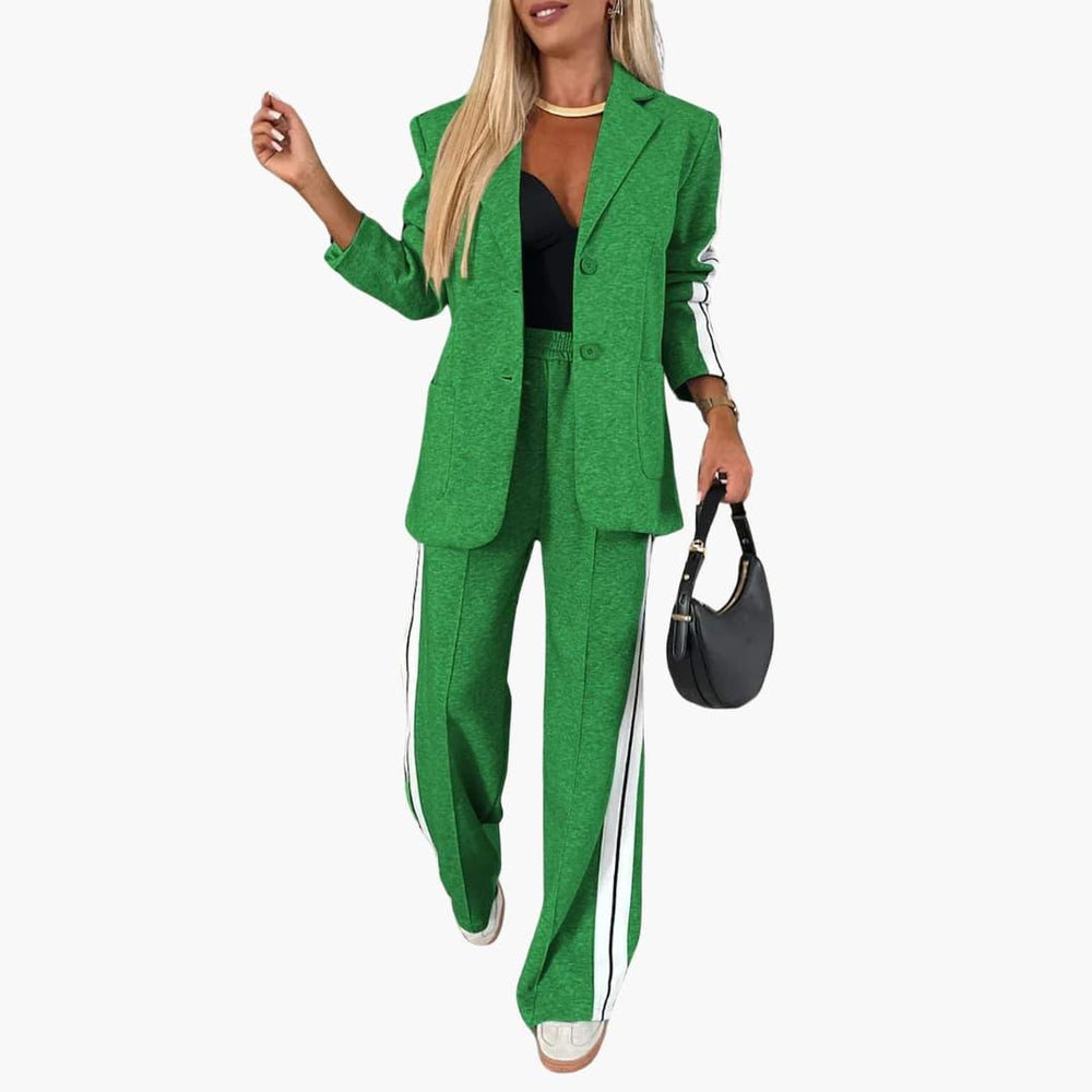 Quinn | 2-Piece Set with Elegant Lines - IsabellaMae