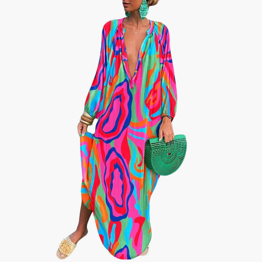Boho Maxi Dress - Perfect for Women’s Summer Getaways