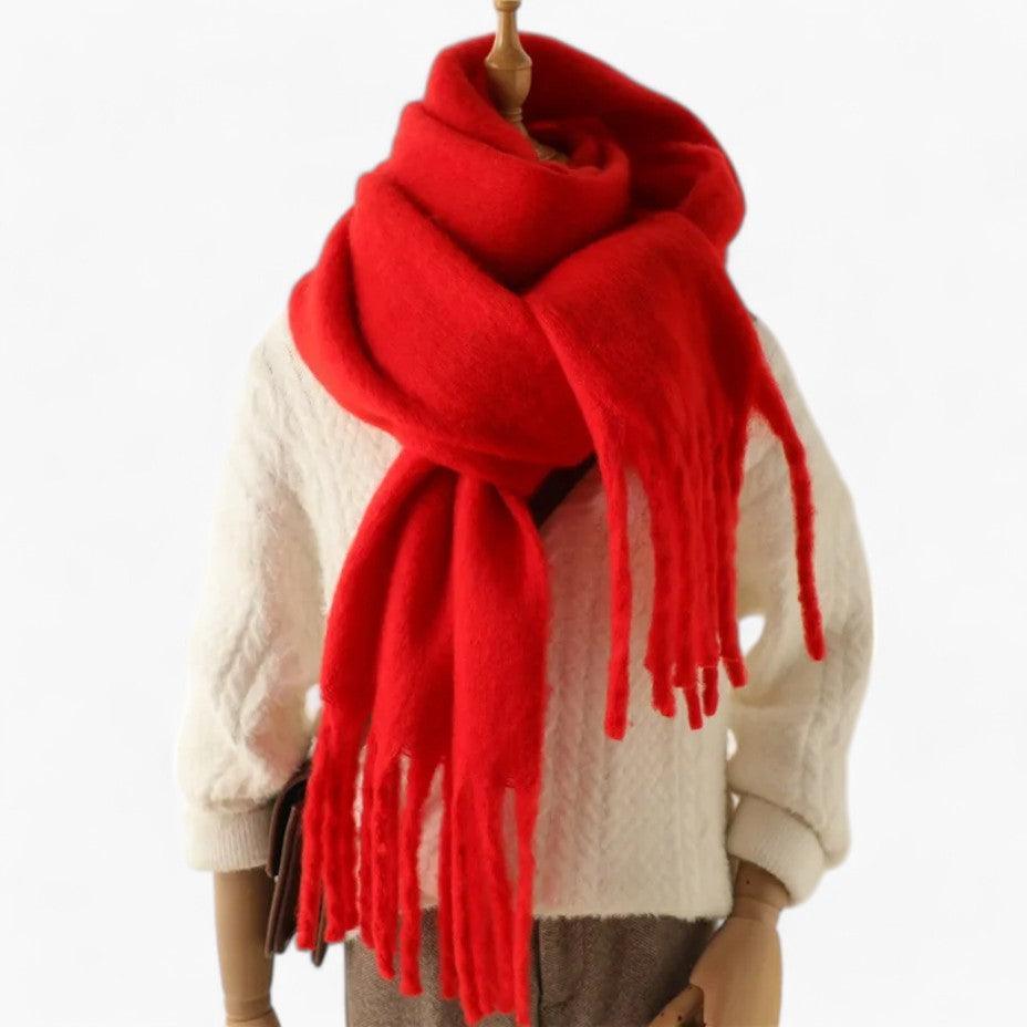 Oversized Blanket Scarf – Women's Cozy Winter Wrap