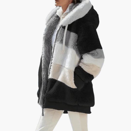 Oversized Hoodie Coat for Women - Cozy Winter Street Style