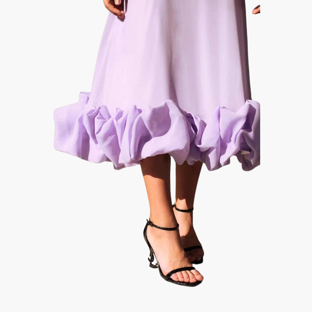 Elegant Flowing Dress for Women - Perfect for Evening Events