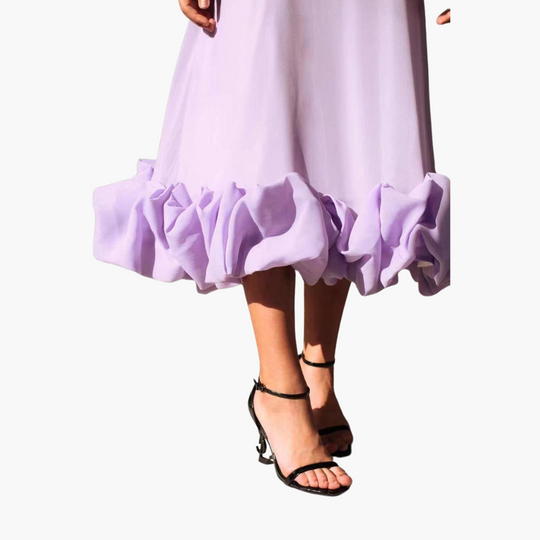 Elegant Flowing Dress for Women - Perfect for Evening Events