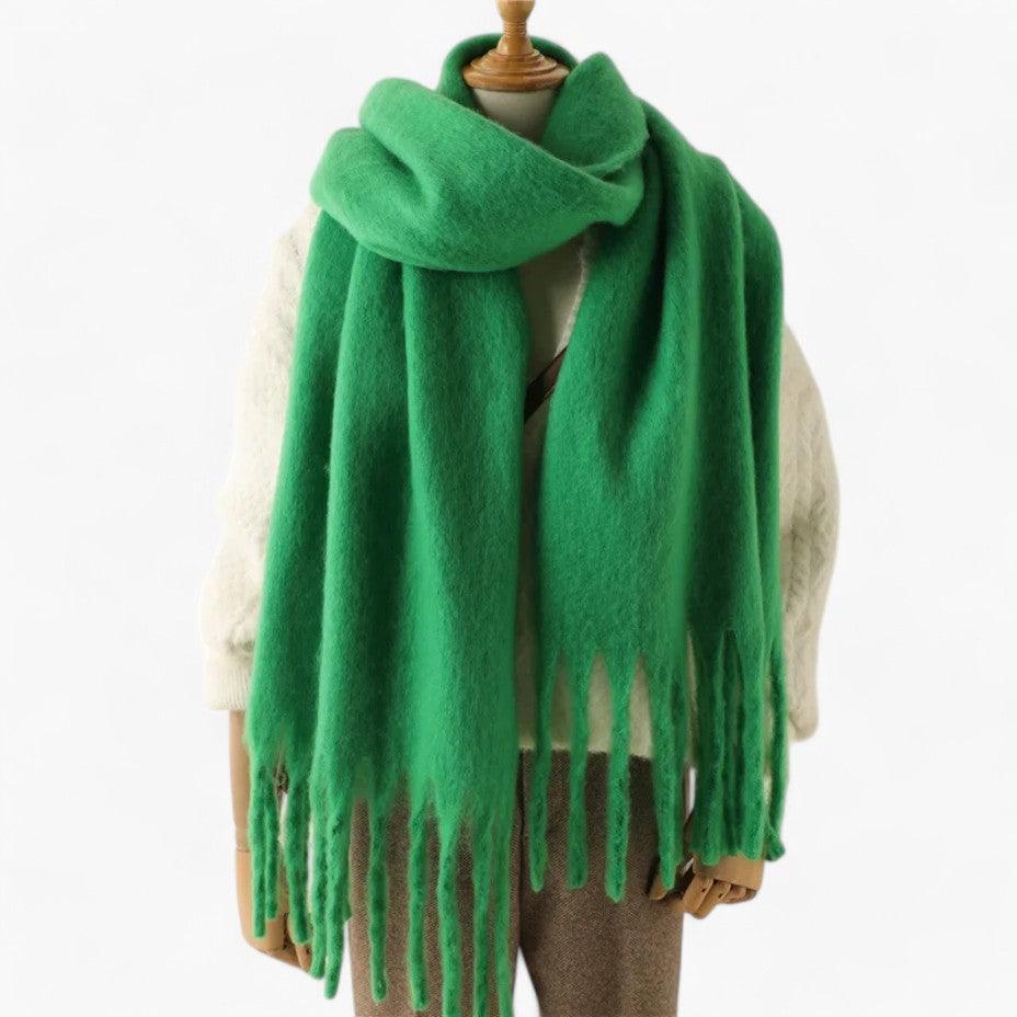 Oversized Blanket Scarf – Women's Cozy Winter Wrap