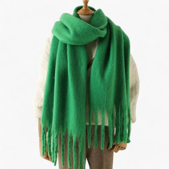 Oversized Blanket Scarf – Women's Cozy Winter Wrap