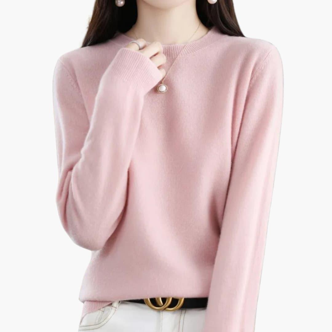 Stylish Wool Jumper – Women's Chunky Knit Sweater
