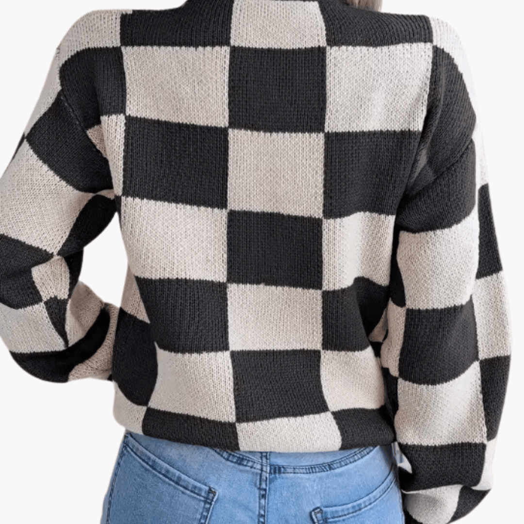 Modern Knit Jumper – Women's Cozy Oversized Sweater
